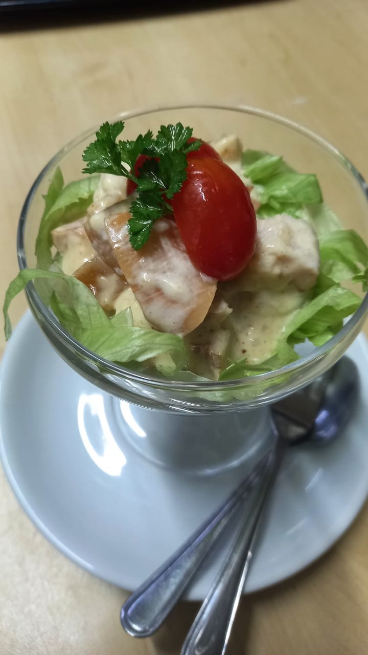 Smoked Chicken and Pineapple Salad